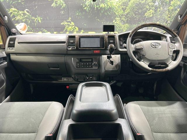 ハイエースバン スーパーGL ダークプライムII 禁煙 純正SDナビ 全周囲カメラ デジタルインナーミラー AC100V ETC オートマチックハイビーム コーナーセンサー 横滑り防止 フルセグ Bluetooth DVD&CD LEDヘッドライト(2枚目)