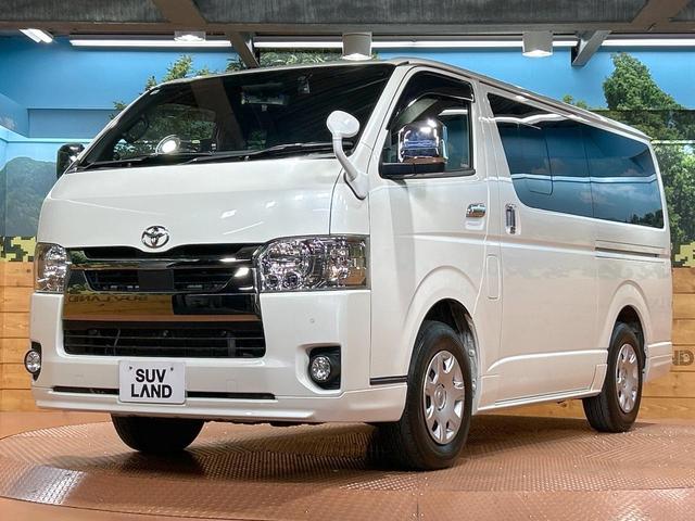 ハイエースバン スーパーGL ダークプライムII 禁煙 純正SDナビ 全周囲カメラ デジタルインナーミラー AC100V ETC オートマチックハイビーム コーナーセンサー 横滑り防止 フルセグ Bluetooth DVD&CD LEDヘッドライト(46枚目)