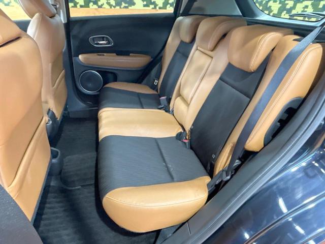 ヴェゼル ハイブリッドZ・ホンダセンシング 禁煙 純正ナビ バックカメラ レーダークルーズコントロール ETC シートヒーター ルーフレール LEDヘッドライト 純正17インチアルミ ハーフレザーシート フルセグ DVD&CD Bluetoot(28枚目)