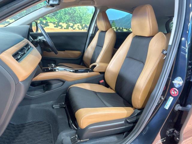 ヴェゼル ハイブリッドZ・ホンダセンシング 禁煙 純正ナビ バックカメラ レーダークルーズコントロール ETC シートヒーター ルーフレール LEDヘッドライト 純正17インチアルミ ハーフレザーシート フルセグ DVD&CD Bluetoot(29枚目)