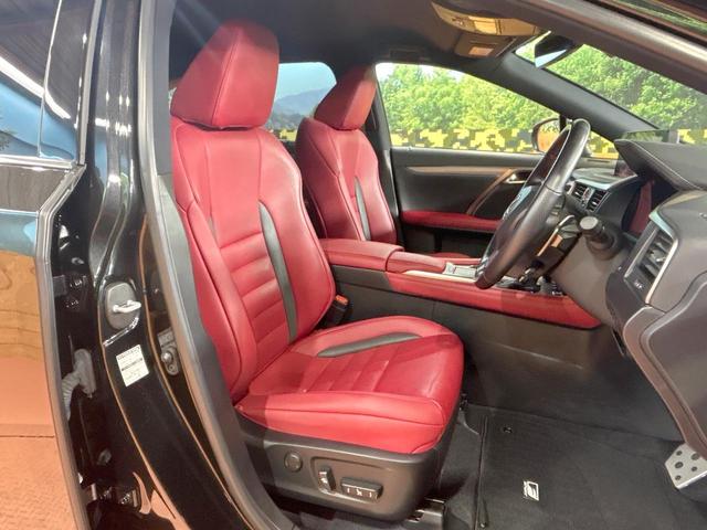 RX RX450h Fスポーツ 禁煙車 全周囲カメラ 12型ナビ 赤革 ブラインドスポットモニター ヘッドアップディスプレイ 三眼LEDヘッドライト クリアランスソナー レーダークルーズ 電動リアゲート 純正20インチAW ETC(8枚目)