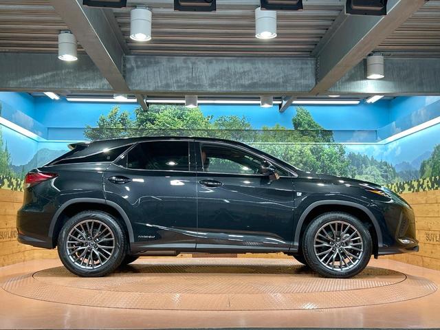 RX RX450h Fスポーツ 禁煙車 全周囲カメラ 12型ナビ 赤革 ブラインドスポットモニター ヘッドアップディスプレイ 三眼LEDヘッドライト クリアランスソナー レーダークルーズ 電動リアゲート 純正20インチAW ETC(24枚目)