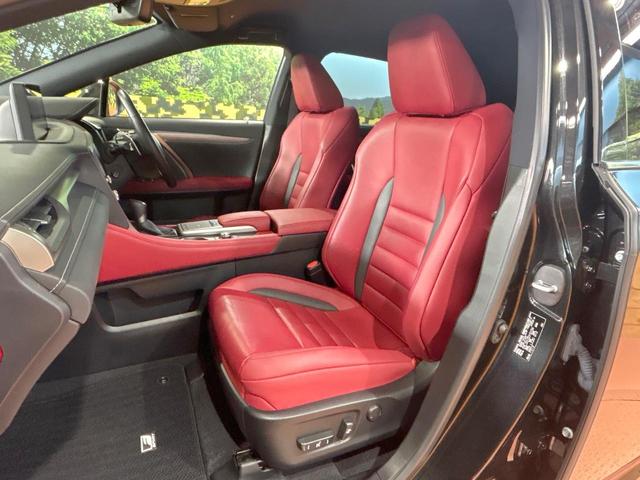 RX RX450h Fスポーツ 禁煙車 全周囲カメラ 12型ナビ 赤革 ブラインドスポットモニター ヘッドアップディスプレイ 三眼LEDヘッドライト クリアランスソナー レーダークルーズ 電動リアゲート 純正20インチAW ETC(44枚目)