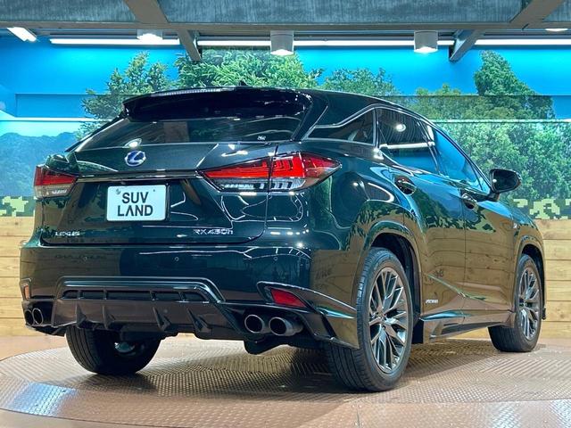 RX RX450h Fスポーツ 禁煙 ムーンルーフ TRDエアロ 12.3型ナビ 全周囲カメラ ヘッドアップディスプレイ ブラインドスポットモニター AC100V 電動リアゲート シートベンチレーション ステアリングヒーター ETC(17枚目)