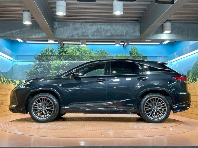 RX RX450h Fスポーツ 禁煙 ムーンルーフ TRDエアロ 12.3型ナビ 全周囲カメラ ヘッドアップディスプレイ ブラインドスポットモニター AC100V 電動リアゲート シートベンチレーション ステアリングヒーター ETC(44枚目)