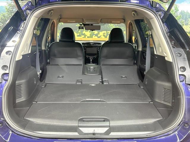 エクストレイル 20Xi Vセレクション 禁煙車 全周囲カメラ プロパイロット 9型ナビ デジタルインナーミラー 電動リアゲート クリアランスソナー 全席シートヒーター LEDヘッドライト 純正18インチAW オートエアコン スマートキー(76枚目)