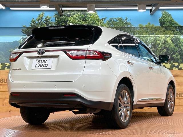 ハリアー プレミアム メタル アンド レザーパッケージ 禁煙車 サンルーフ 9型ナビ フルセグ 本革シート クリアランスソナー レーダークルーズ メモリーシート トヨタセーフティセンス 電動リアゲート LEDヘッドライト バックカメラ 純正18インチAW(18枚目)