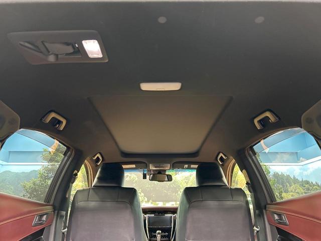 ハリアー プレミアム メタル アンド レザーパッケージ 禁煙車 サンルーフ 9型ナビ フルセグ 本革シート クリアランスソナー レーダークルーズ メモリーシート トヨタセーフティセンス 電動リアゲート LEDヘッドライト バックカメラ 純正18インチAW(74枚目)