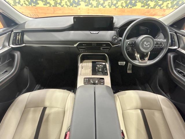 CX-60 25S Lパッケージ 禁煙車 12型ディスプレイオーディオ 全周囲カメラ BOSEサウンド シートヒーター ブラインドスポットモニター スマートブレーキサポート ヘッドアップディスプレイ LEDヘッド ETC 純正20AW(2枚目)