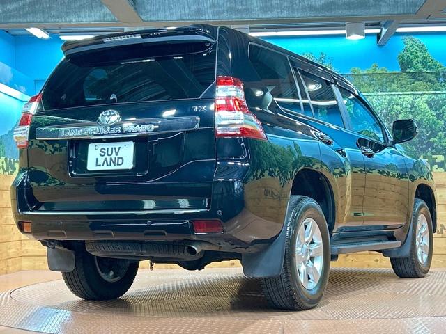 ランドクルーザープラド TX Lパッケージ 禁煙 メーカーオプションLEDヘッドライト 純正ナビ バックカメラ ETC シートヒーター コーナーセンサー 純正17インチアルミ パワーシート ヘッドライトウォッシャー クルーズコントロール(16枚目)