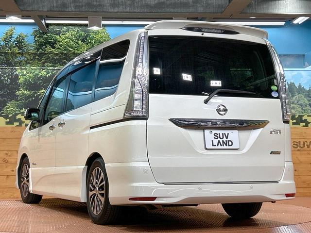 セレナ ハイウェイスター Vセレ+セーフティII SHV 禁煙車 後席モニター SDナビ 全周囲カメラ 両側電動ドア ETC リアエアコン アイドリングストップ コーナーセンサー LEDヘッドライト 純正16インチアルミホイール Bluetooth再生(26枚目)