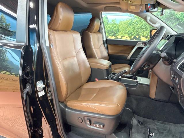 ランドクルーザープラド TX Lパッケージ 70thアニバーサリーリミテッド 禁煙車 サンルーフ 7人乗り 全周囲カメラ 9型ナビ フルセグ ルーフレール ブラインドスポットモニター クリアランスソナー レーダークルーズ シートエアコン LEDヘッドライト 純正18インチAW(9枚目)