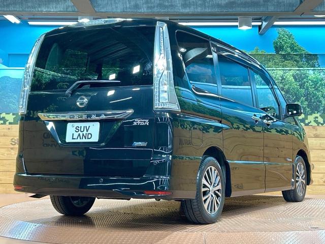 セレナ ハイウェイスター Vセレ+セーフティII SHV 禁煙車 両側電動ドア 純正SDナビ 後席モニター 全周囲カメラ クルコン ウォークスルー ETC レーンアシスト LEDヘッド スマートキー 電動格納ミラー Bluetooth CD/DVD(18枚目)