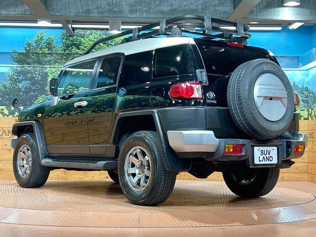 FJクルーザー カラーパッケージ 禁煙車 ルーフラック バックカメラ クルーズコントロール 純正SDナビ フルセグ ETC クリアランスソナー Bluetooth CD/DVD リアフォグライト キーレスエントリー(23枚目)