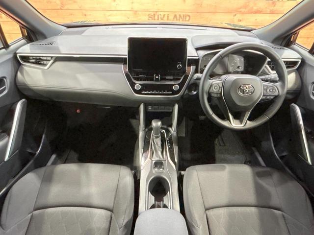 カローラクロス ハイブリッド G 禁煙車 8型ディスプレイオーディオ トヨタセーフティセンス レーダークルーズ クリアランスソナー LEDヘッドライト バックカメラ オートハイビーム オートエアコン Bluetooth再生 ETC(2枚目)