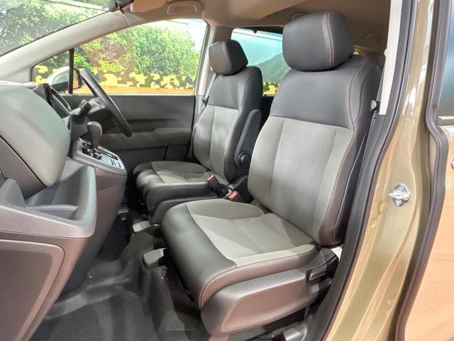 フリード ｅ：ＨＥＶクロスター　登録済未使用車　両側電動ドア　ルーフレール　ブラインドスポットモニター　レーダークルーズコントロール　シートヒーター　ホンダセンシング　ハーフレザーシート　純正１５インチＡＷ　ウォークスルー（45枚目）