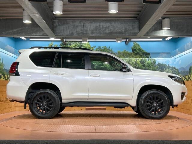 ランドクルーザープラド TX Lパッケージ マットブラックエディション 禁煙 サンルーフ メーカーナビ 全周囲カメラ 寒冷地仕様 ブラインドスポットモニター フルセグ ベージュ革 オートハイビーム シートベンチレーション パワーシート ルーフレール スーパーライブサウンド(28枚目)