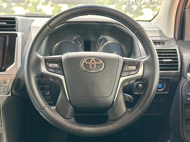 ランドクルーザープラド ＴＸ　Ｌパッケージ　マットブラックエディション　禁煙車　サンルーフ　９型ナビ　バックカメラ　レーダークルーズ　シートベンチレーション　オートマチックハイビーム　ＬＥＤヘッドライト　７人乗り　クリアランスソナー　シートヒーター　Ｂｌｕｅｔｏｏｔｈ（13枚目）