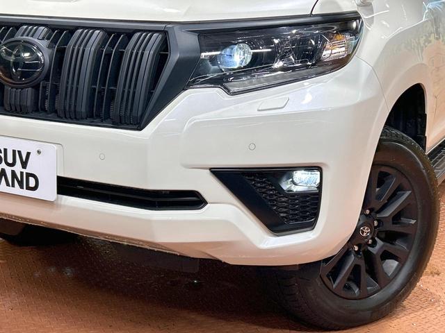ランドクルーザープラド ＴＸ　Ｌパッケージ　マットブラックエディション　禁煙車　サンルーフ　９型ナビ　バックカメラ　レーダークルーズ　シートベンチレーション　オートマチックハイビーム　ＬＥＤヘッドライト　７人乗り　クリアランスソナー　シートヒーター　Ｂｌｕｅｔｏｏｔｈ（14枚目）