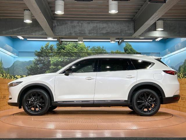 CX-8 XD ブラックトーンエディション 禁煙車 10型ナビ フルセグ 全周囲カメラ ブラインドスポットモニター レーダークルーズ 電動リアゲート ヘッドアップディスプレイ クリアランスソナー オートライト LEDヘッドライト ETC(60枚目)