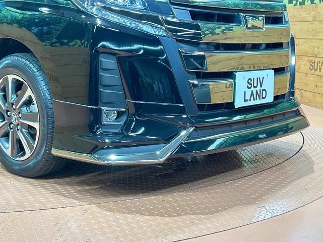 ノア Ｓｉ　ダブルバイビー　禁煙車　フリップダウン　モデリスタ　両側電動スライドドア　１１型ナビ　トヨタセーフティセンス　クルコンクリアランスソナー　Ｂｌｕｅｔｏｏｔｈ　ＬＥＤヘッドライト　ハーフレザー　スマートキー　　ＥＴＣ（3枚目）