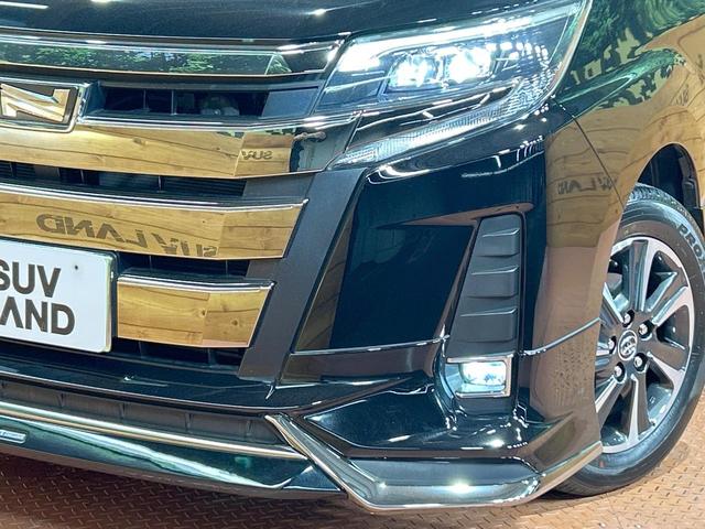 ノア Ｓｉ　ダブルバイビー　禁煙車　フリップダウン　モデリスタ　両側電動スライドドア　１１型ナビ　トヨタセーフティセンス　クルコンクリアランスソナー　Ｂｌｕｅｔｏｏｔｈ　ＬＥＤヘッドライト　ハーフレザー　スマートキー　　ＥＴＣ（13枚目）