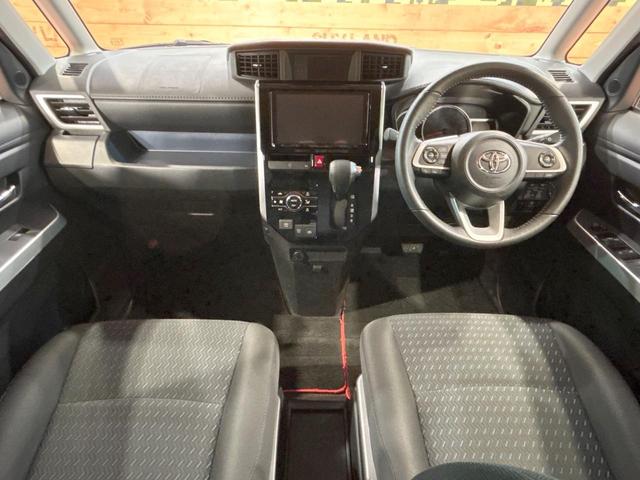 ルーミー カスタムG-T 禁煙車 両側電動スライドドア 純正9型ナビ 全周囲カメラ スマートアシスト レーダークルーズ Bluetooth再生 フルセグ LEDヘッドライト ETC レーンアシスト 純正15インチアルミ(2枚目)