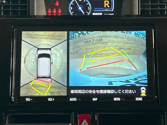 ルーミー カスタムG-T 禁煙車 両側電動スライドドア 純正9型ナビ 全周囲カメラ スマートアシスト レーダークルーズ Bluetooth再生 フルセグ LEDヘッドライト ETC レーンアシスト 純正15インチアルミ(5枚目)