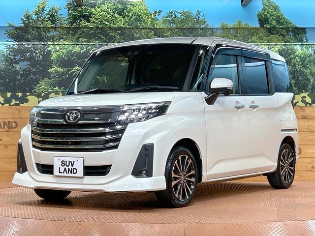 ルーミー カスタムG-T 禁煙車 両側電動スライドドア 純正9型ナビ 全周囲カメラ スマートアシスト レーダークルーズ Bluetooth再生 フルセグ LEDヘッドライト ETC レーンアシスト 純正15インチアルミ(42枚目)