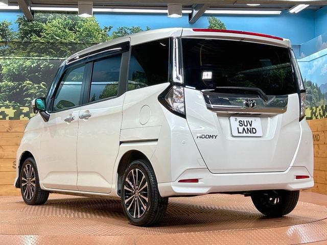 ルーミー カスタムG-T 禁煙車 両側電動スライドドア 純正9型ナビ 全周囲カメラ スマートアシスト レーダークルーズ Bluetooth再生 フルセグ LEDヘッドライト ETC レーンアシスト 純正15インチアルミ(44枚目)