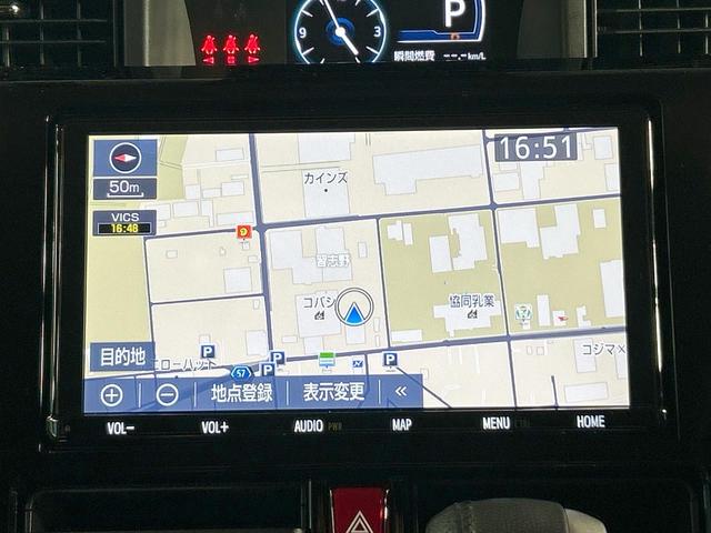 ルーミー カスタムG-T 禁煙車 両側電動スライドドア 純正9型ナビ 全周囲カメラ スマートアシスト レーダークルーズ Bluetooth再生 フルセグ LEDヘッドライト ETC レーンアシスト 純正15インチアルミ(47枚目)