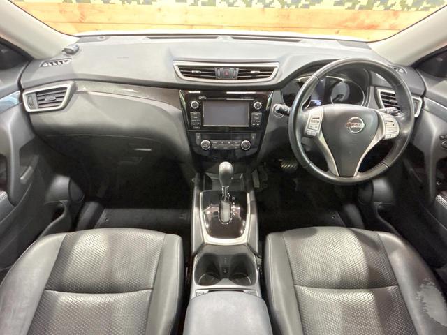 エクストレイル ２０Ｘ　ハイブリッド　エマージェンシーブレーキＰ　禁煙車　メーカーナビ　全周囲カメラ　クルーズコントロール　パワーバックドア　インテリジェントルームミラー　ＬＥＤヘッド　ＥＴＣ　スマートキー　コーナーセンサー　シートヒーター　フルセグＴＶ（2枚目）