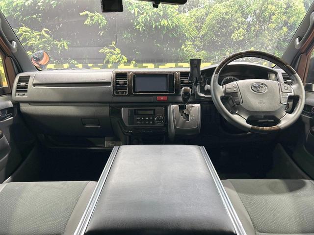 ハイエースバン スーパーGL ダークプライムII 禁煙車 TRDフロントスポイラー 両側電動ドア 全周囲カメラ 純正SDナビ デジタルインナーミラー クリアランスソナー LEDヘッドライト 100V電源 セーフティセンス オートエアコン ETC(2枚目)