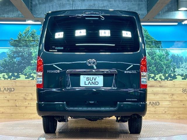ハイエースバン スーパーGL ダークプライムII 禁煙車 TRDフロントスポイラー 両側電動ドア 全周囲カメラ 純正SDナビ デジタルインナーミラー クリアランスソナー LEDヘッドライト 100V電源 セーフティセンス オートエアコン ETC(15枚目)
