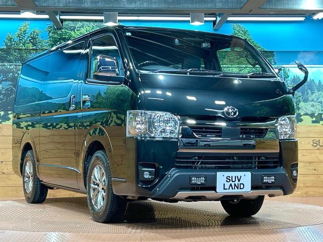 ハイエースバン スーパーGL ダークプライムII 禁煙車 TRDフロントスポイラー 両側電動ドア 全周囲カメラ 純正SDナビ デジタルインナーミラー クリアランスソナー LEDヘッドライト 100V電源 セーフティセンス オートエアコン ETC(16枚目)