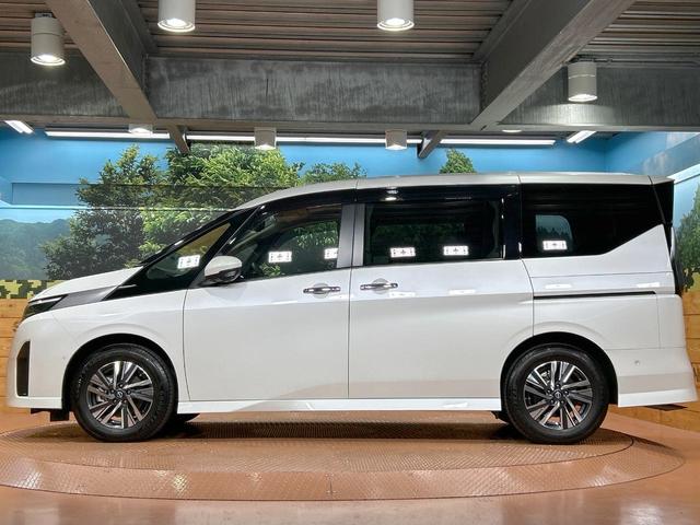 セレナ e-パワー ルキシオン 禁煙車 後席モニター 全周囲カメラ プロパイロット ワイヤレス充電 パーキングアシスト 衝突被害軽減システム 両側電動ドア ヘッドアップディスプレイ ビルトインETC 純正16インチAW 車線逸脱警報(35枚目)