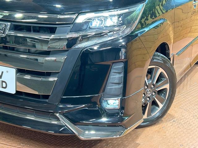 ノア Ｓｉ　ダブルバイビー　禁煙車　モデリスタエアロ　ＢＩＧＸ１１インチナビ　両側電動ドア　後席モニター　バックカメラ　衝突被害軽減　ハーフレザーシート　コーナーセンサー　ＬＥＤヘッド　ビルトインＥＴＣ　純正１６インチアルミ（12枚目）