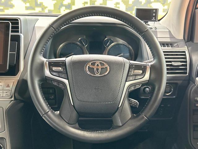 ランドクルーザープラド TX Lパッケージ 禁煙車 サンルーフ バックカメラ 黒革シート シートベンチレーション センターデフロック セーフティセンス レーダークルーズ レーンアシスト オートマチックハイビーム クリアランスソナー ETC(11枚目)