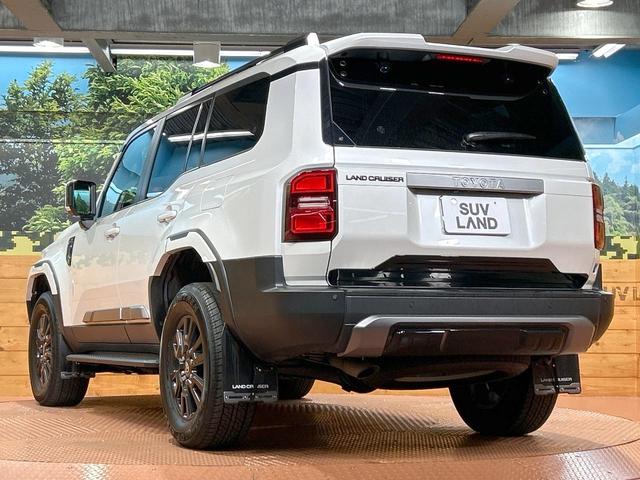 ランドクルーザー２５０ ＶＸ　禁煙　ＪＢＬ付１２型ディスプレイオーディオ　トヨタチームメイト　モデリスタパッケージ　シグネチャーイルミ　オーバーフェンダー　丸目ヘッドライト　デジタルインナーミラー　ブラインドスポットモニター（27枚目）