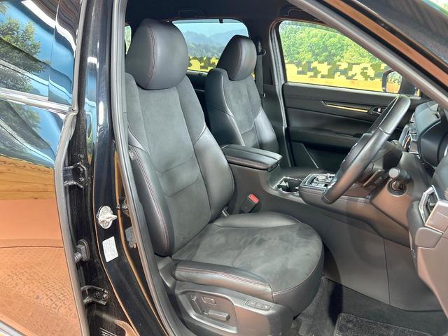 ＣＸ－８ ２５Ｓ　ブラックトーンエディション　禁煙車　ターボ　７人乗り　純正ＳＤナビ　全周囲カメラ　衝突被害軽減システム　レーダークルーズ　電動リアゲート　ハーフレザーシート　全席シートヒーター　ドラレコ　コーナーセンサー　スマートキー（9枚目）