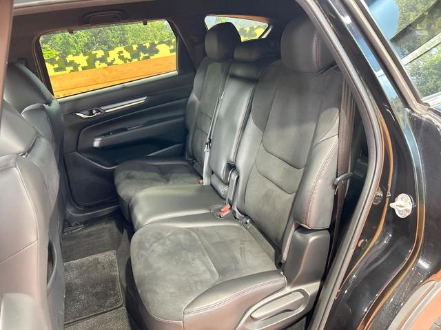 ＣＸ－８ ２５Ｓ　ブラックトーンエディション　禁煙車　ターボ　７人乗り　純正ＳＤナビ　全周囲カメラ　衝突被害軽減システム　レーダークルーズ　電動リアゲート　ハーフレザーシート　全席シートヒーター　ドラレコ　コーナーセンサー　スマートキー（33枚目）