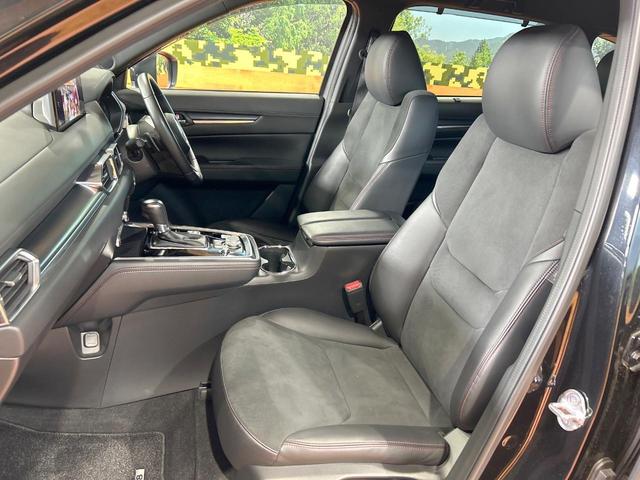 ＣＸ－８ ２５Ｓ　ブラックトーンエディション　禁煙車　ターボ　７人乗り　純正ＳＤナビ　全周囲カメラ　衝突被害軽減システム　レーダークルーズ　電動リアゲート　ハーフレザーシート　全席シートヒーター　ドラレコ　コーナーセンサー　スマートキー（34枚目）