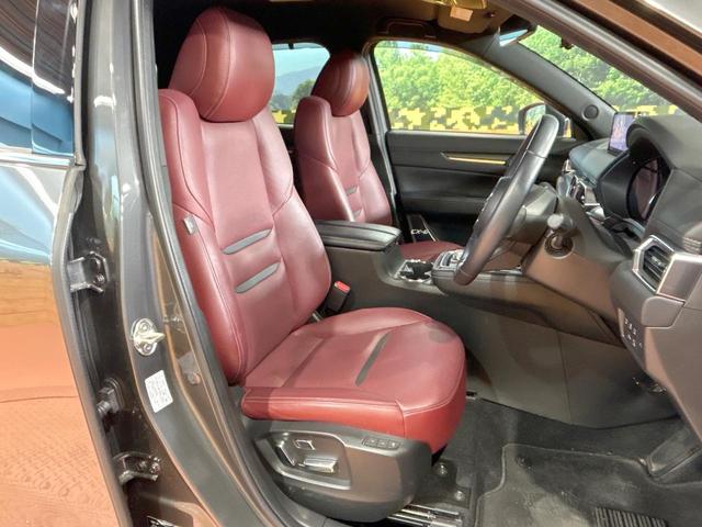 ＣＸ－８ ＸＤ　スポーツアピアランス　禁煙車　全周囲カメラ　純正１０型ナビ　ブラインドスポットモニター　ヘッドアップディスプレイ　電動リアゲート　クリアランスソナー　レーダークルーズ　ＬＥＤヘッドライト　メモリーパワーシート　赤革シート（9枚目）