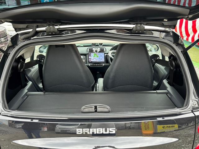 スマートフォーツークーペ ＢＲＡＢＵＳ　エクスクルーシブ　１０インチナビ　フルセグＴＶ　車高調　ＥＴＣ　ターボ車　ＬＥＤヘッドライト　ドライブレコーダー　ｂｌｕｅｔｏｏｔ接続　パノラマサンルーフ　アルミホイール（23枚目）