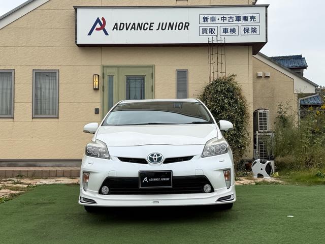 プリウス Sツーリングセレクション ワンオーナー モデリスタエアロ 禁煙車 フルセグナビ バックカメラ LEDヘッドライト オートライト スマートキー ETC ステアリングリモコン オートエアコン 電動格納ミラー パワーステアリング(6枚目)