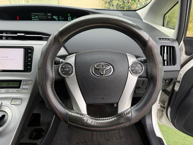 プリウス Sツーリングセレクション ワンオーナー モデリスタエアロ 禁煙車 フルセグナビ バックカメラ LEDヘッドライト オートライト スマートキー ETC ステアリングリモコン オートエアコン 電動格納ミラー パワーステアリング(21枚目)