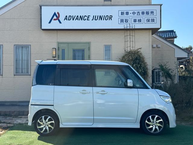 ルークス ハイウェイスターターボ　カロッツェリアナビ　両側電動スライドドア　禁煙車　ＨＩＤヘッド　スマートキー＆プッシュスタート　純正１４ＡＷ　ＥＴＣ　オートエアコン　ベンチシート　オートライト　フルセグ　Ｂｌｕｅｔｏｏｔｈ再生可（4枚目）