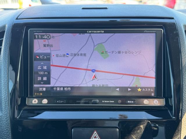 ルークス ハイウェイスターターボ　カロッツェリアナビ　両側電動スライドドア　禁煙車　ＨＩＤヘッド　スマートキー＆プッシュスタート　純正１４ＡＷ　ＥＴＣ　オートエアコン　ベンチシート　オートライト　フルセグ　Ｂｌｕｅｔｏｏｔｈ再生可（10枚目）