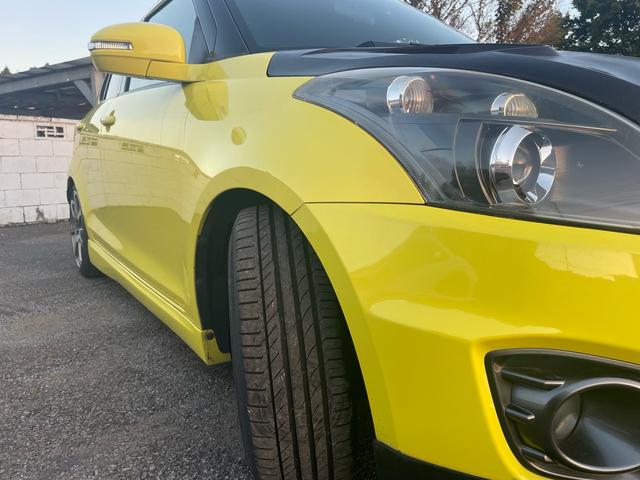 スイフトスポーツ ベースグレード BLITZダンバーZZ車高調・6MT・GReddyスポイラー・ナビ・ETC・ドライブレコーダー・社外ステアリング・プッシュスタート・リアウィング・カーボンボンネット・社外17アルミ・車検9年6月(9枚目)