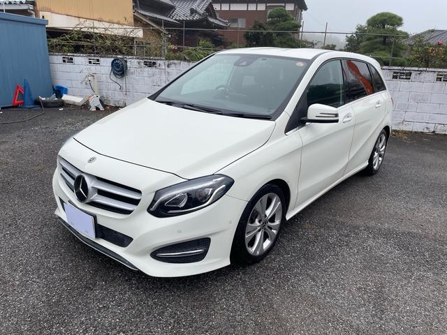 Bクラス B180 ワンオーナー・ディーラー整備車両・純正ナビ・TV・バックカメラ・Bluetooth・ETC・前後純正ドライブレコーダー・シートヒーター・運転席パワーシート・クルコン・ハーフレザーシート・(3枚目)